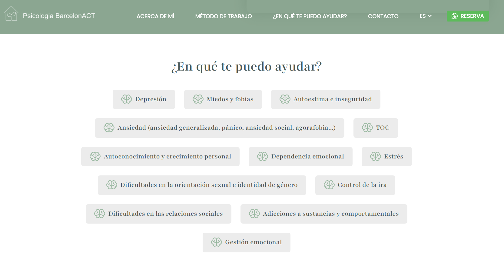 web psicologia