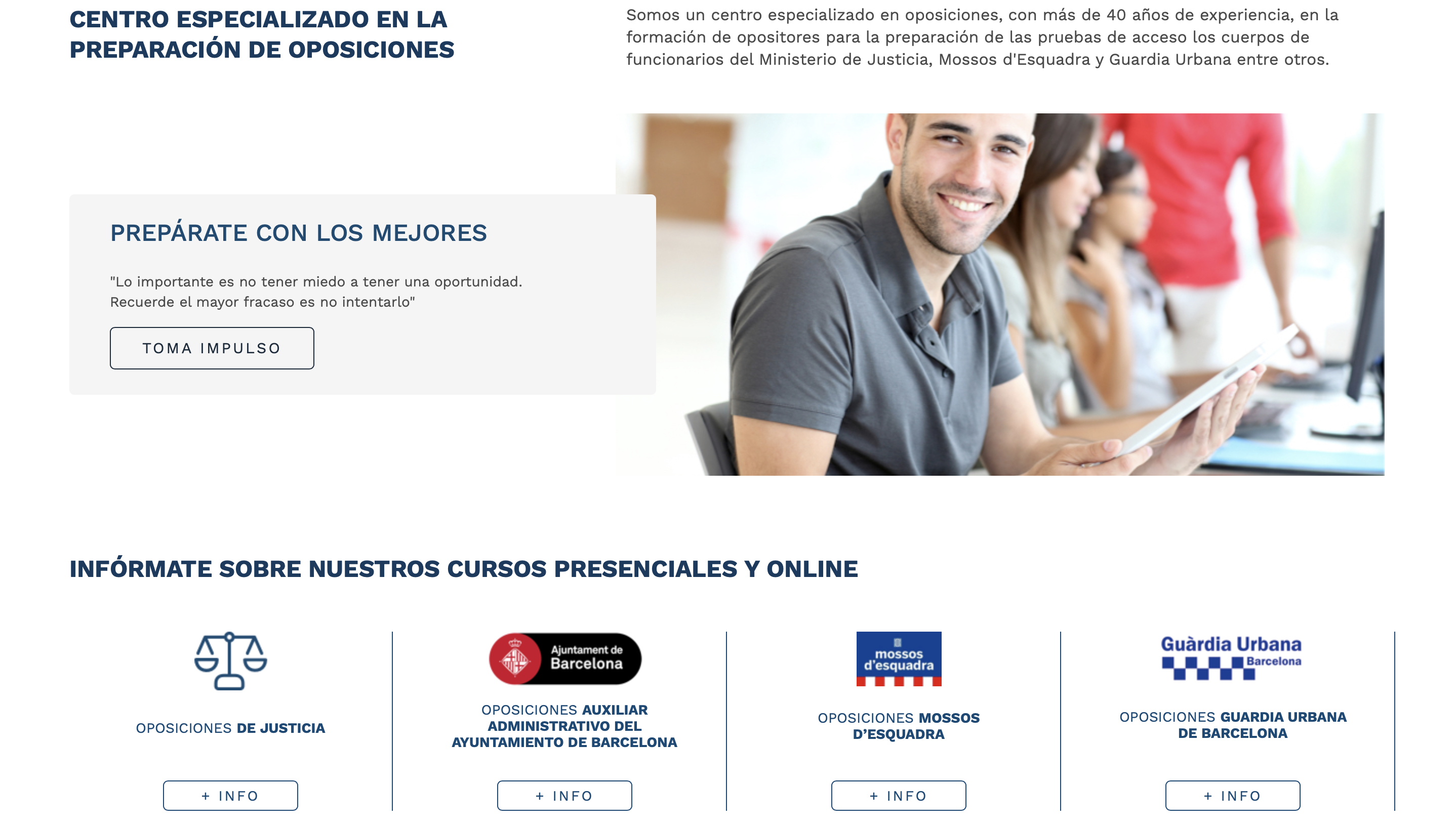 Diseño web institucional: Eureka