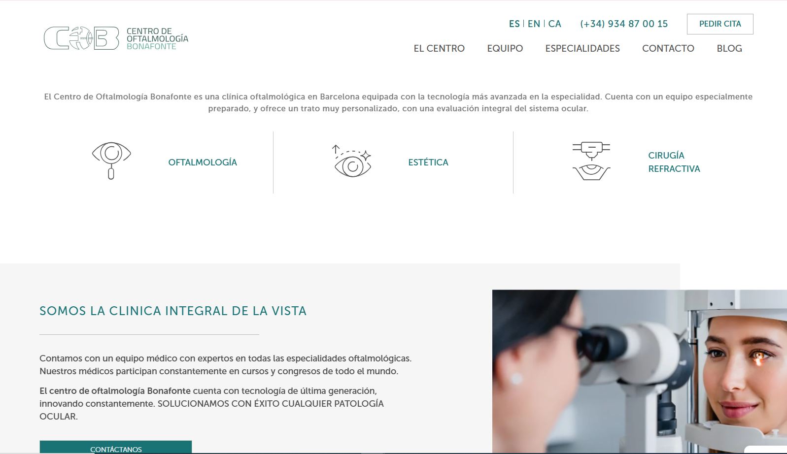 Diseño Web para páginas dentales