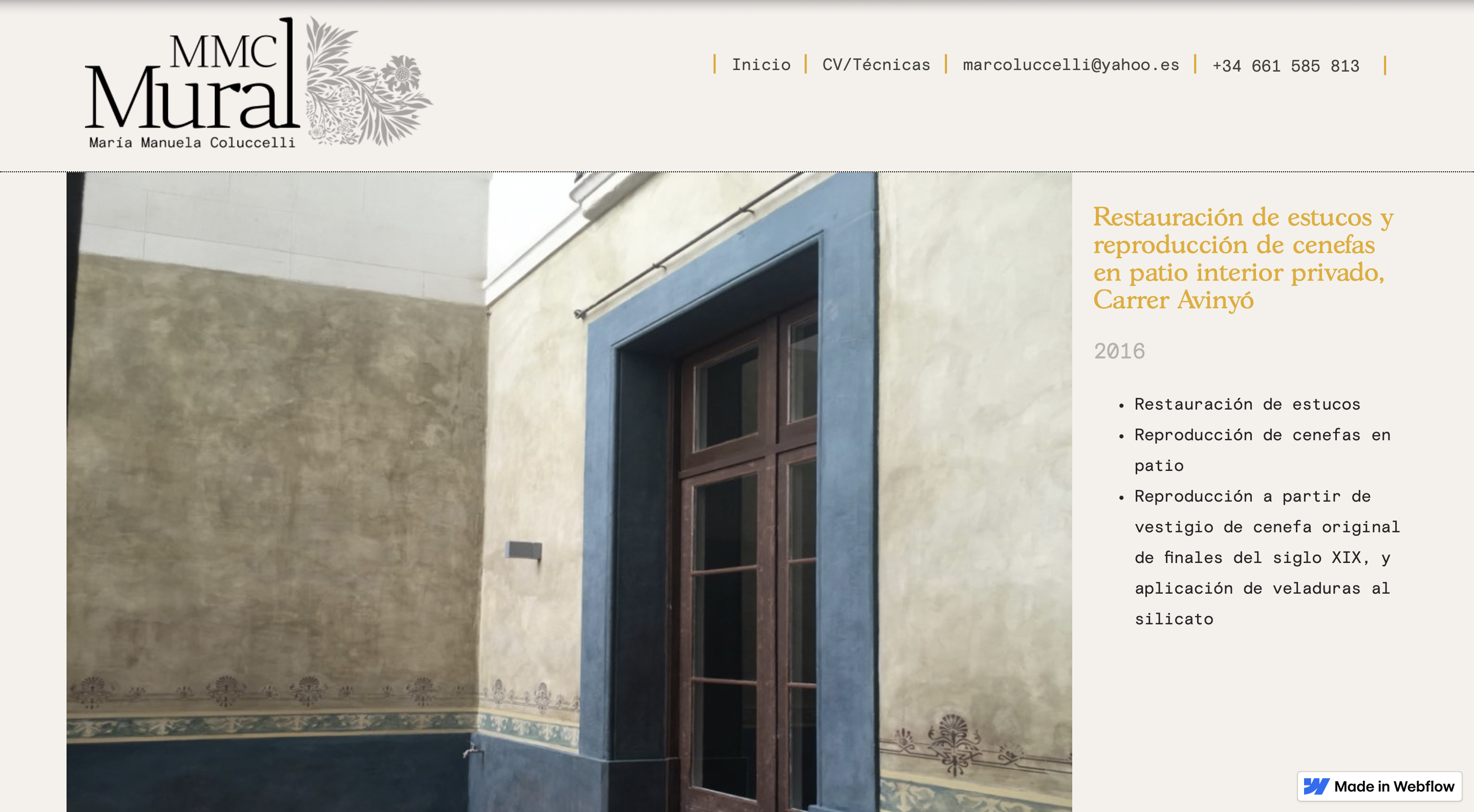 Diseño web para Emprendedores en Barcelona: MMC Mural 2