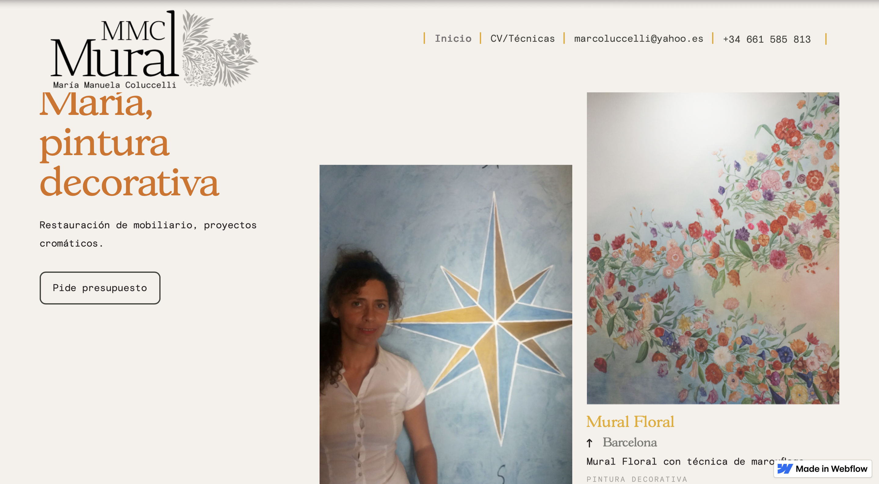 Diseño web para Emprendedores en Barcelona: MMC Mural 1