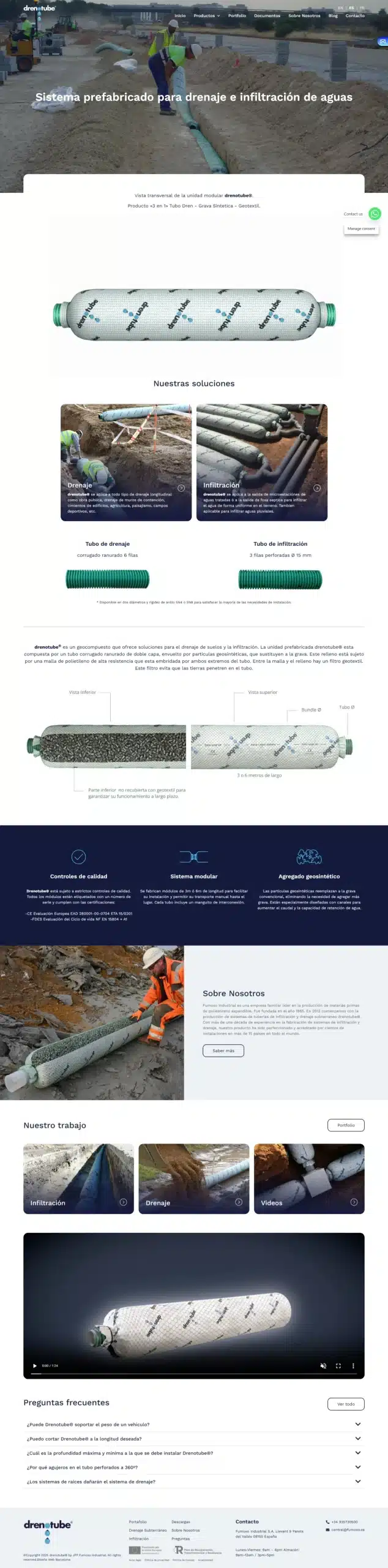Drenotube Drenajes