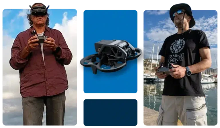 poseidrone grabaciones de dron