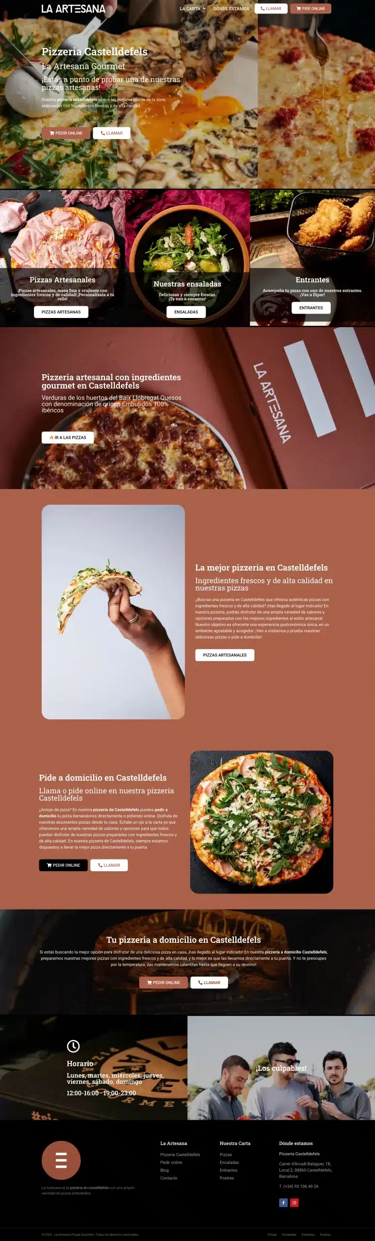 La Artesana Pizzeria Gourmet