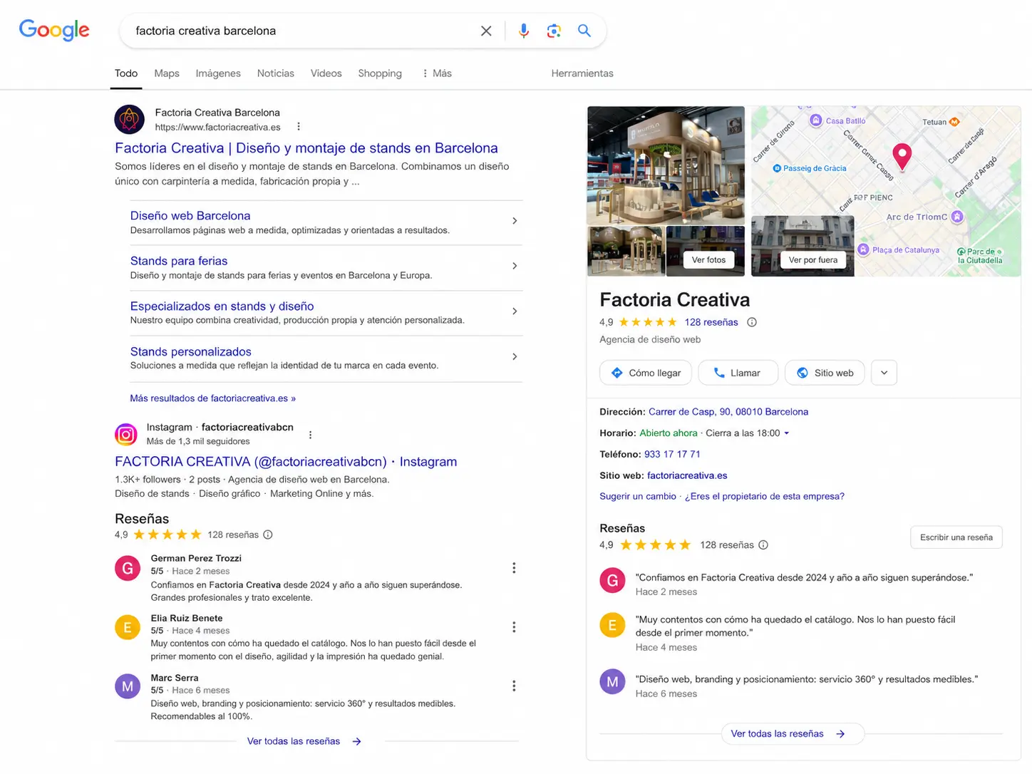 Local SEO in Barcelona