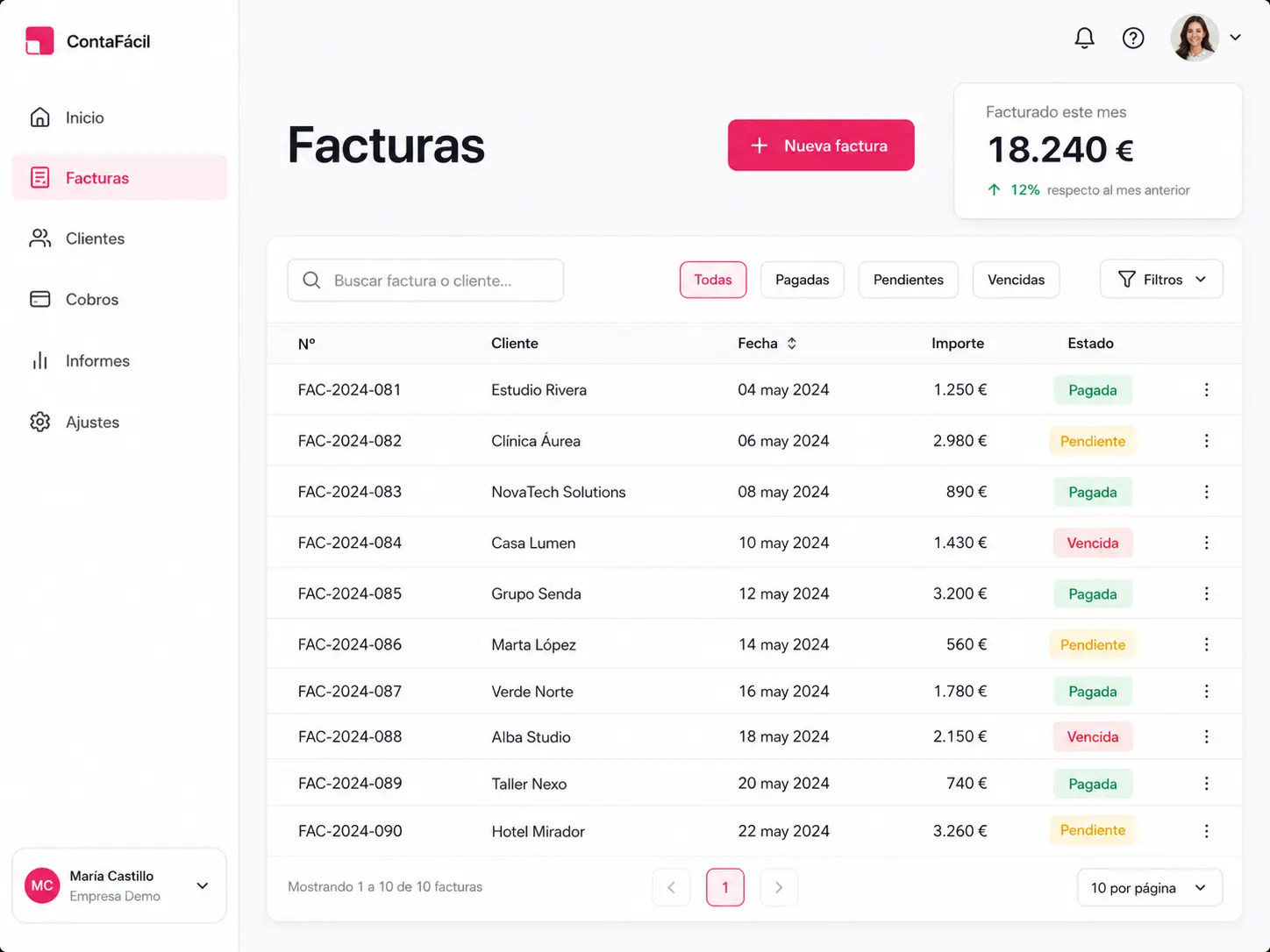 Invoicing with VERI*FACTU